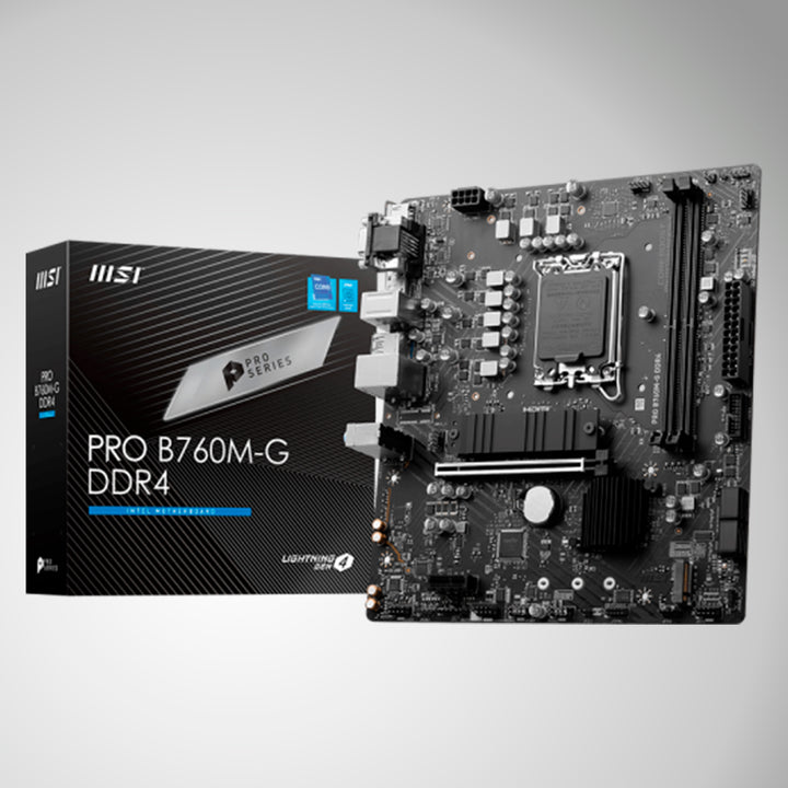 Motherboard MSI PRO B760M-G, Chipset Intel B760, LGA1700, HDMI, DP, VGA, mATX - Achorao