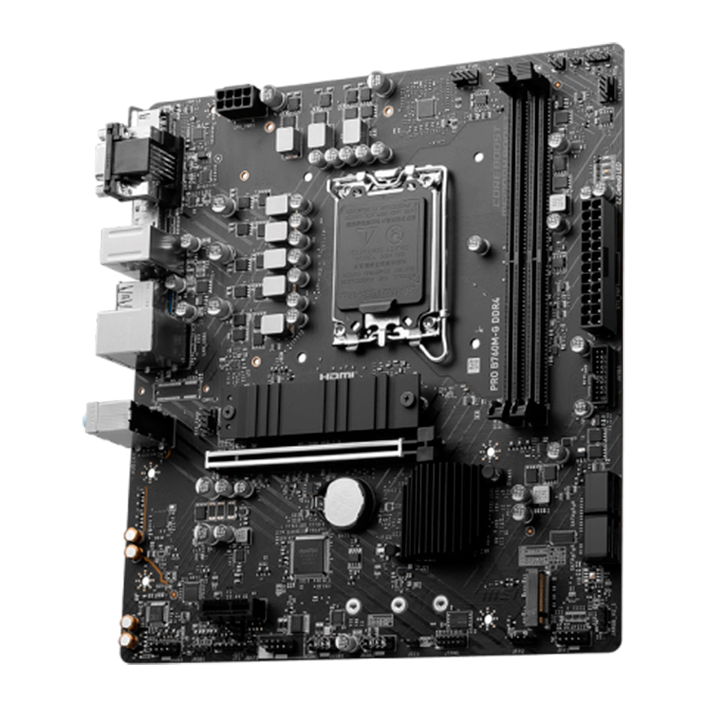 Motherboard MSI PRO B760M-G, Chipset Intel B760, LGA1700, HDMI, DP, VGA, mATX - Achorao