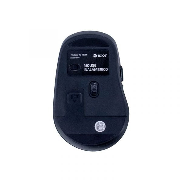 Mouse Inalámbrico Teros TE-1228S Negro - Achorao