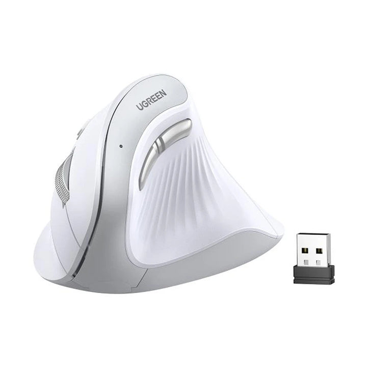 Mouse inalámbrico UGREEN Vertical ergonómico Multi-mode MU008