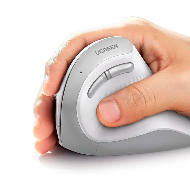 Mouse inalámbrico UGREEN Vertical ergonómico Multi-mode MU008