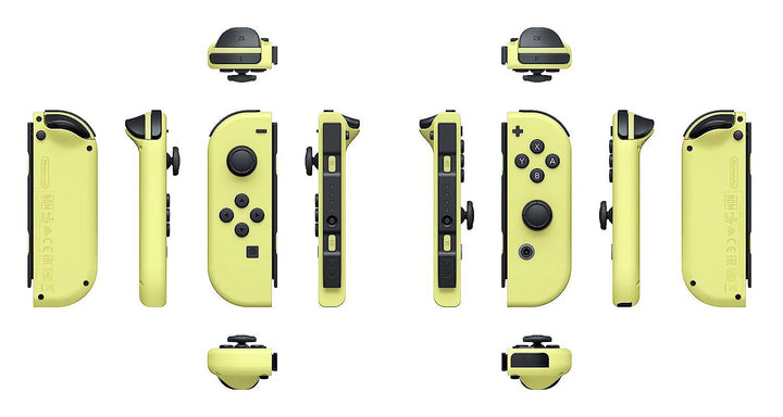 Controles Nintendo Switch Joycon Amarillo Rosado Pastel - Achorao