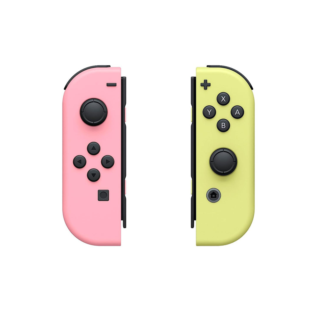 Controles Nintendo Switch Joycon Amarillo Rosado Pastel - Achorao