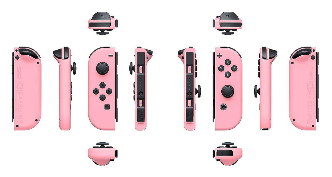 Controles Nintendo Switch Joycon Amarillo Rosado Pastel - Achorao