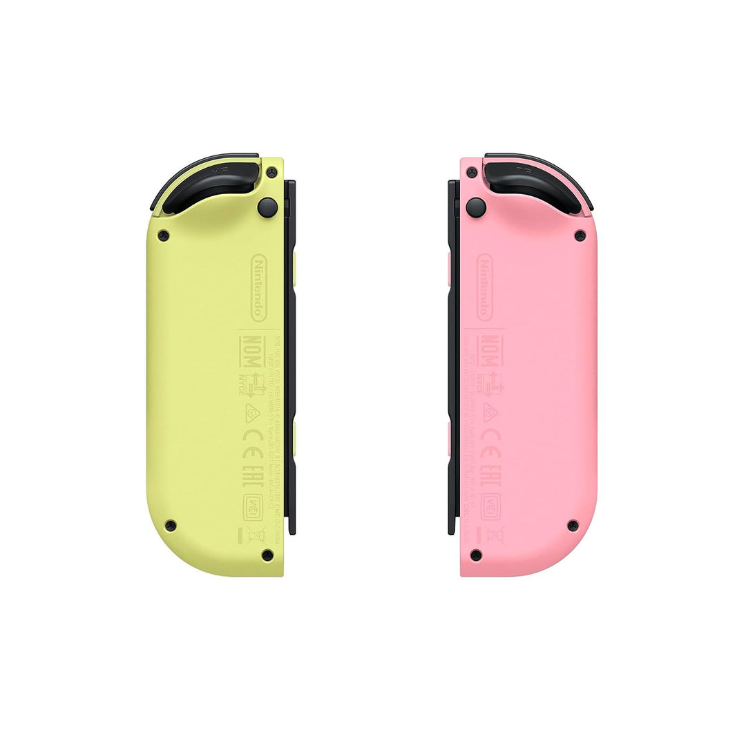 Controles Nintendo Switch Joycon Amarillo Rosado Pastel - Achorao