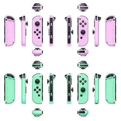 Controles Nintendo Switch JOYCON Purple Green Pastel - Achorao