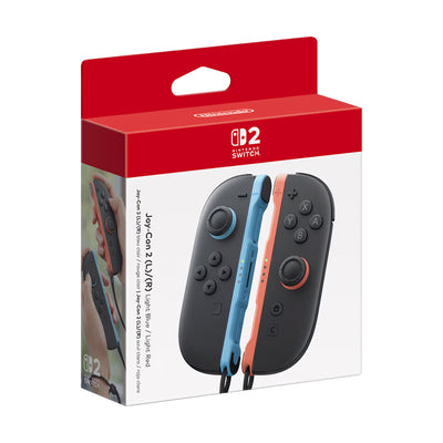 Joy-Con™ 2 (L)/(R) Azul Claro/Rojo Claro - Nintendo Switch 2 - Achorao