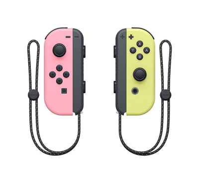 Controles Nintendo Switch Joycon Amarillo Rosado Pastel - Achorao
