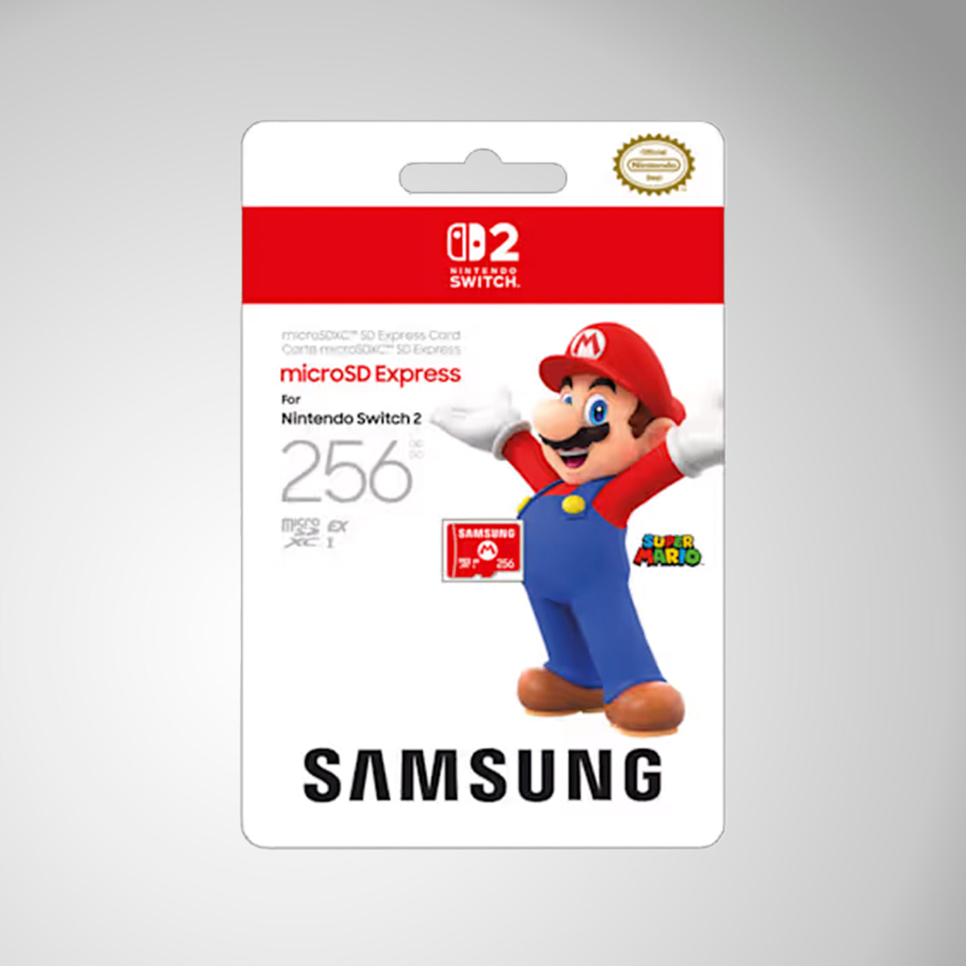 MicroSD Samsung Express Card – 256GB - Nintendo Switch™ 2 - Achorao