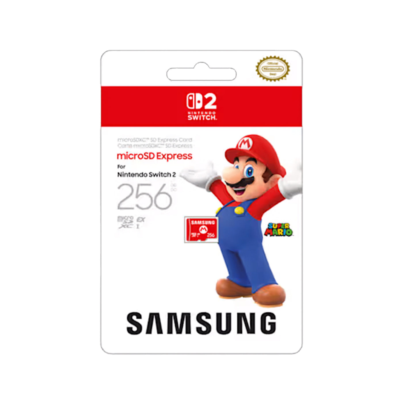 MicroSD Samsung Express Card – 256GB - Nintendo Switch™ 2 - Achorao