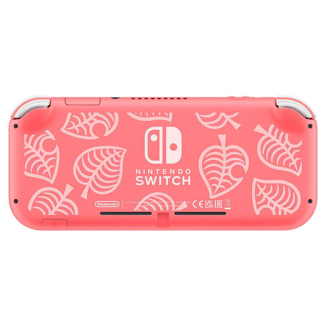 Nintendo Switch Lite Coral Animal Crossing Edición Aloha de Canela - Achorao