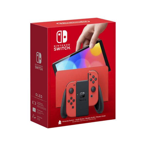 Nintendo Switch Oled Mario Red - Achorao