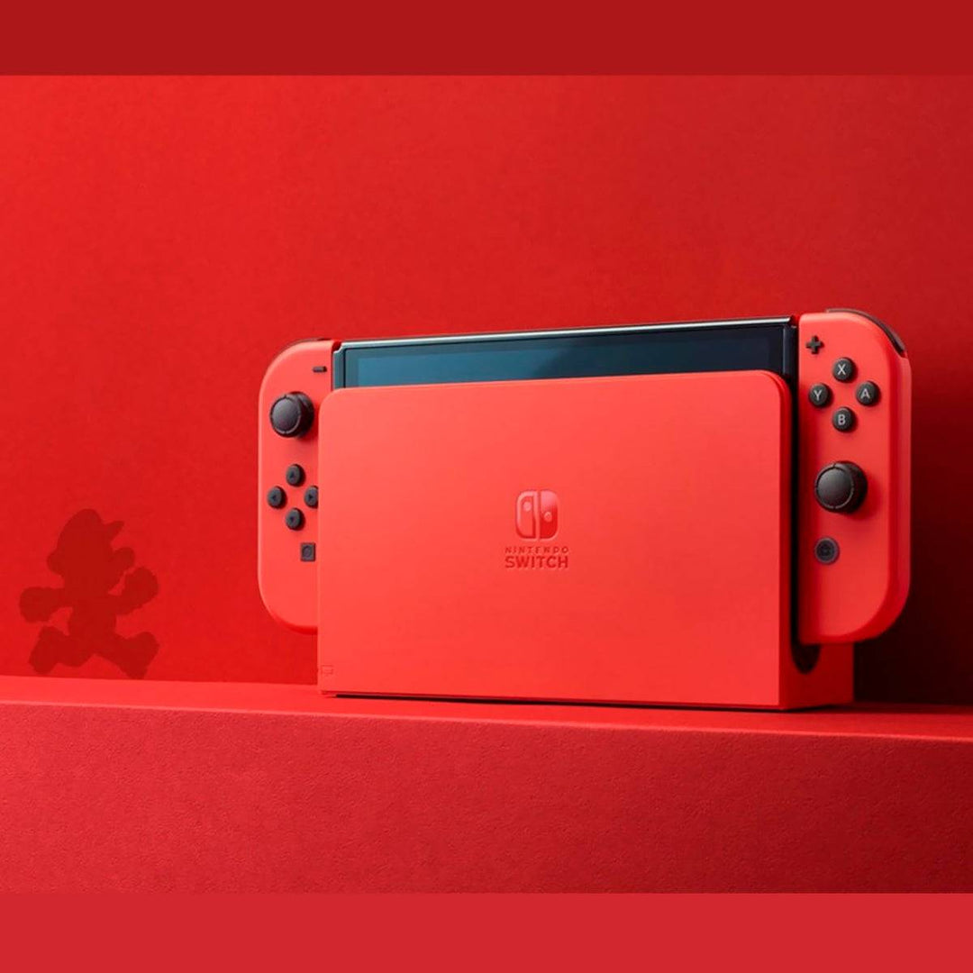 Nintendo Switch Oled Mario Red - Achorao