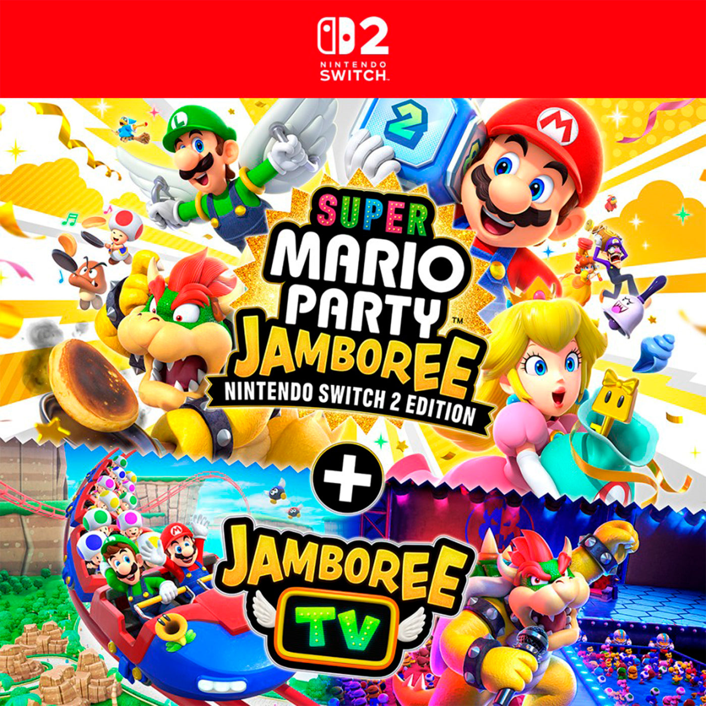 Super Mario Party Jamboree – Nintendo Switch 2 Edition ＋ Jamboree TV - PREVENTA - Achorao