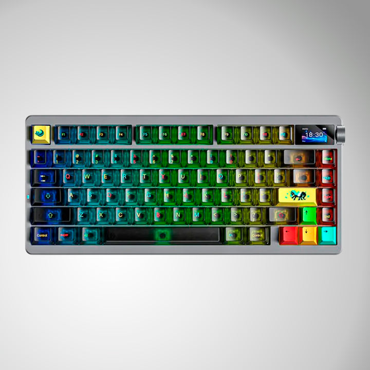 Teclado Aula NOVA75 Inalámbrico Inglés BLACK-DREAM SAKURA SWITCH