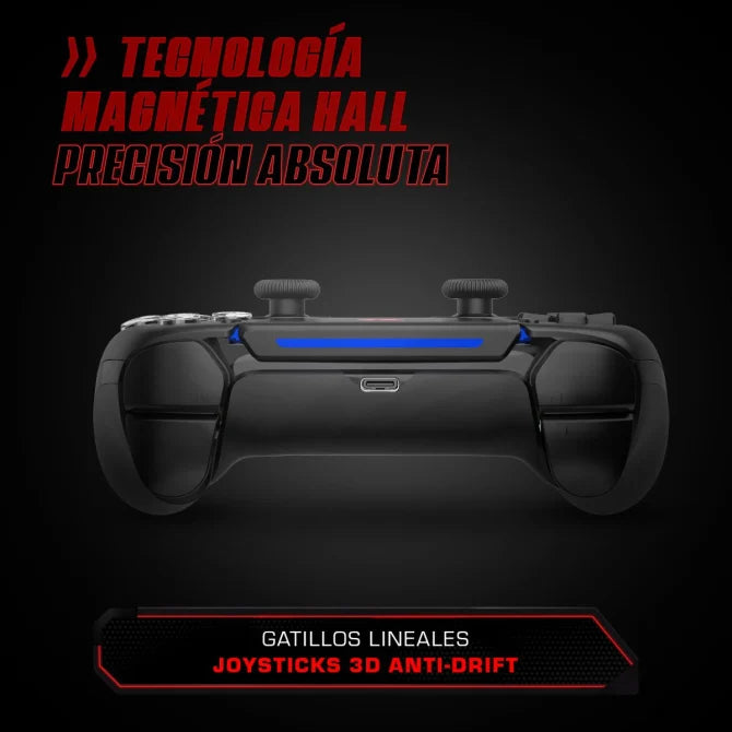 Gamepad Redragon WARGRIP G831 Inalámbrico BLACK con Base de Carga, para PS5 y PC
