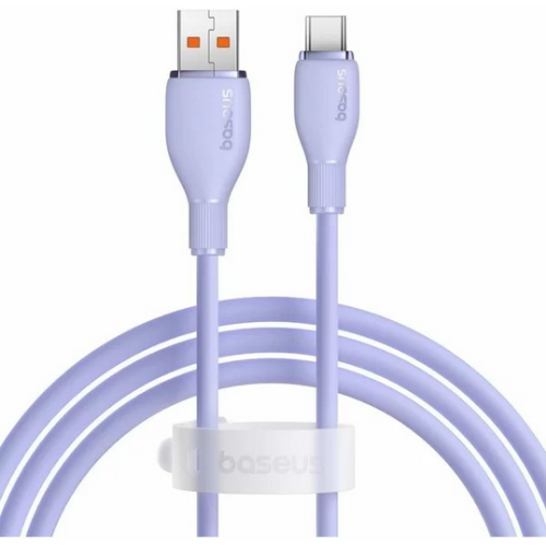 Cable de carga rápida Baseus Pudding Series, USB-A a USB-C, 100 W, 1.2 m - Achorao