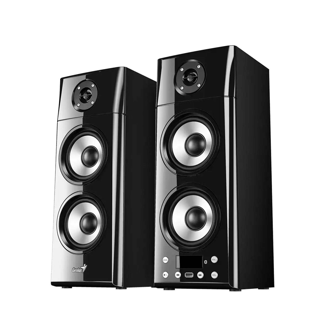 Parlante Genius SP-HF2800BT USB Power 60W Wood - Achorao