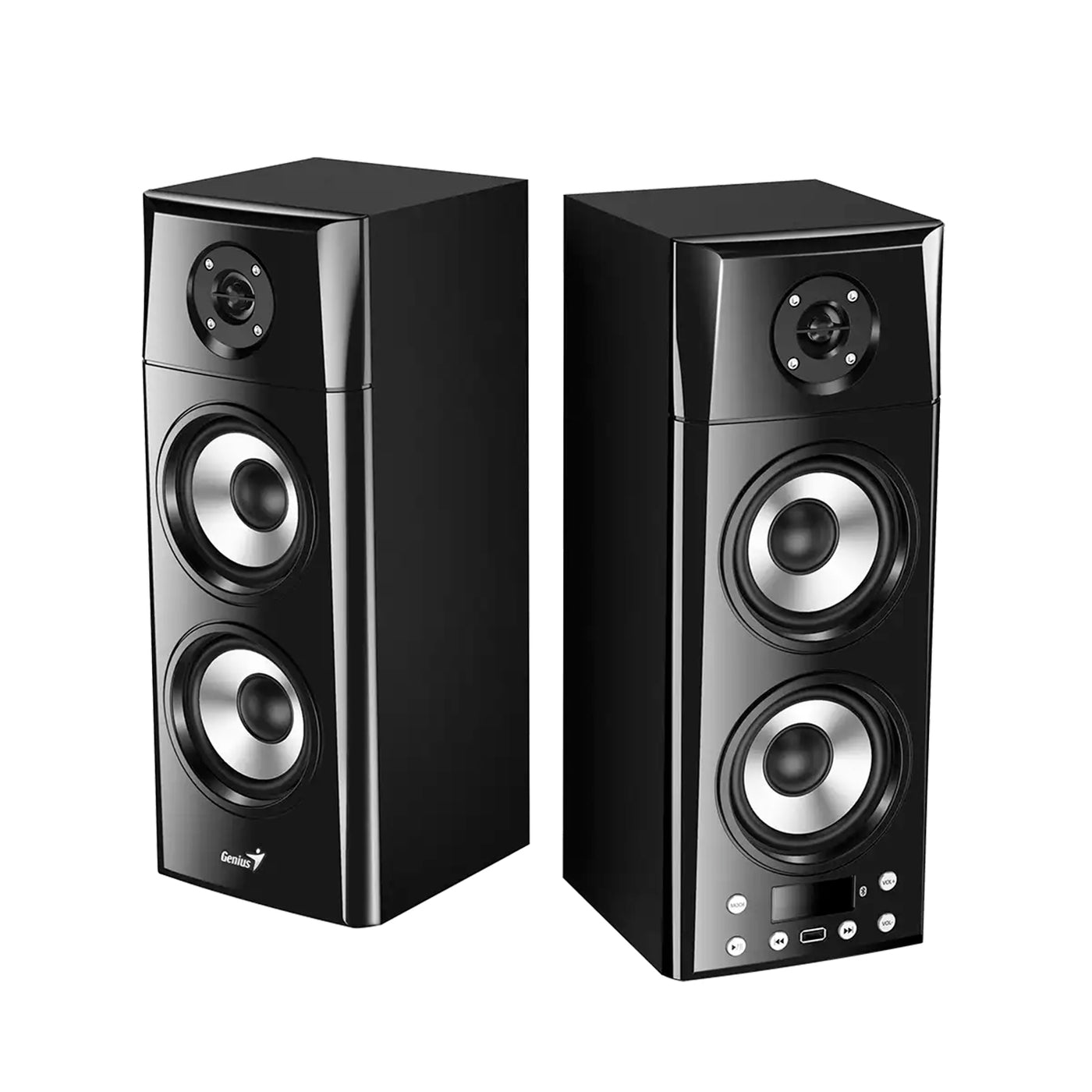 Parlante Genius SP-HF2800BT USB Power 60W Wood - Achorao