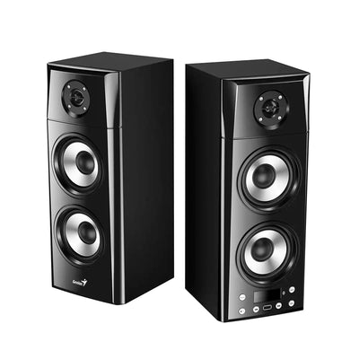 Parlante Genius SP-HF2800BT USB Power 60W Wood - Achorao