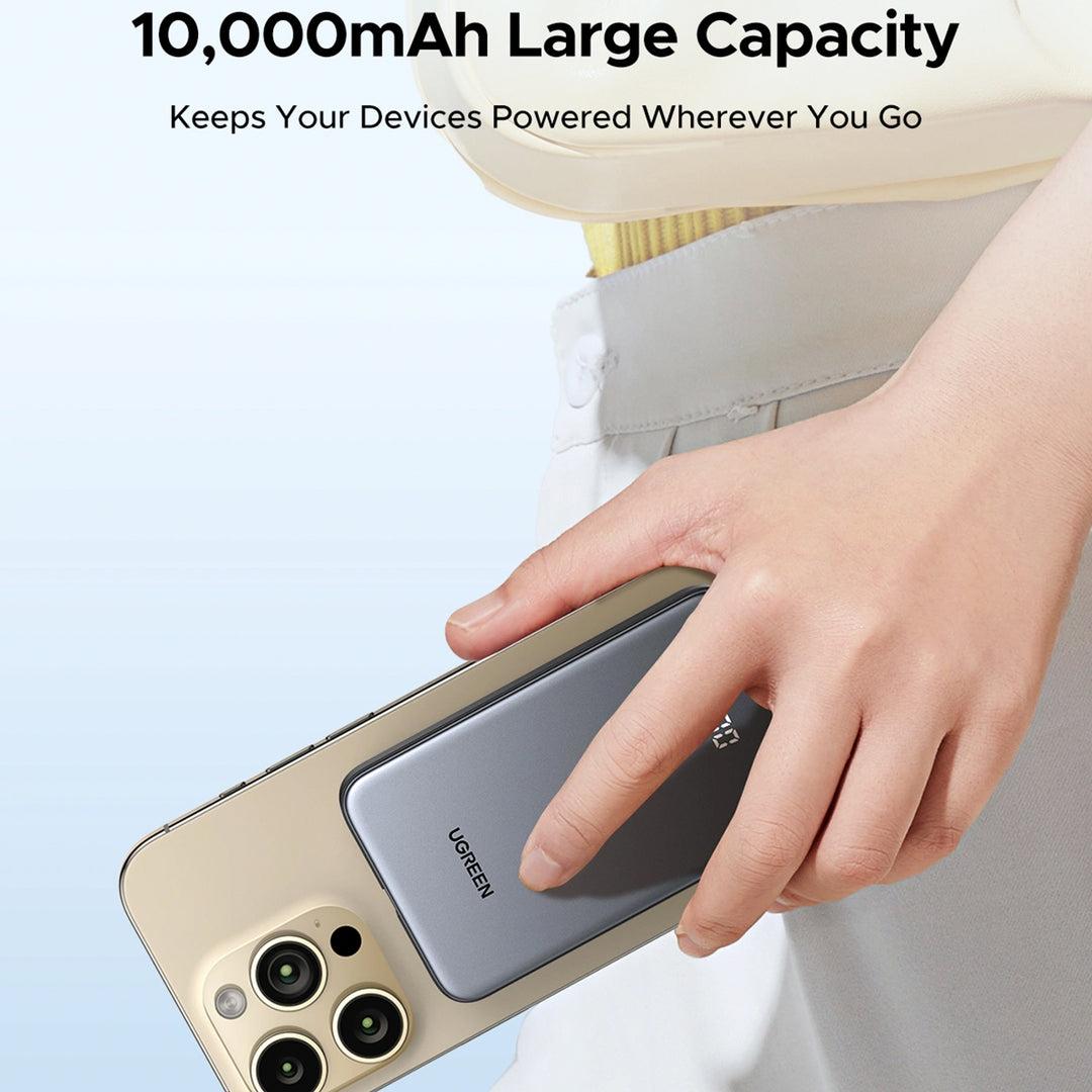 Power Bank UGREEN de 20 W con cable integrado 75161B PB526