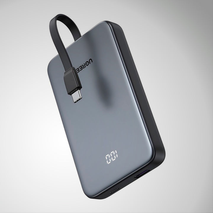 Power Bank UGREEN de 20 W con cable integrado 75161B PB526