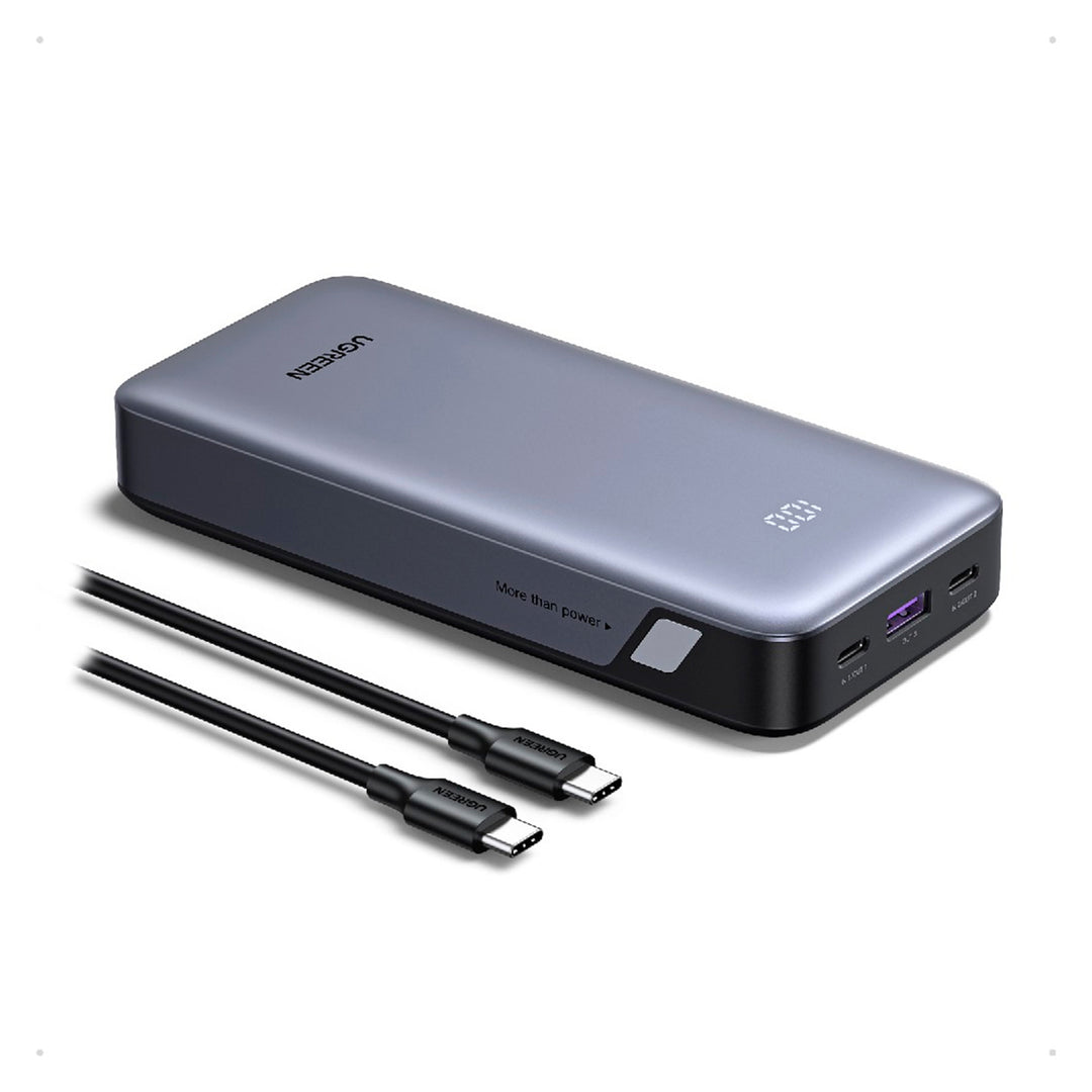 Power Bank Ugreen 30W Carga Rápida 20000mAh Negro PB532 55989B
