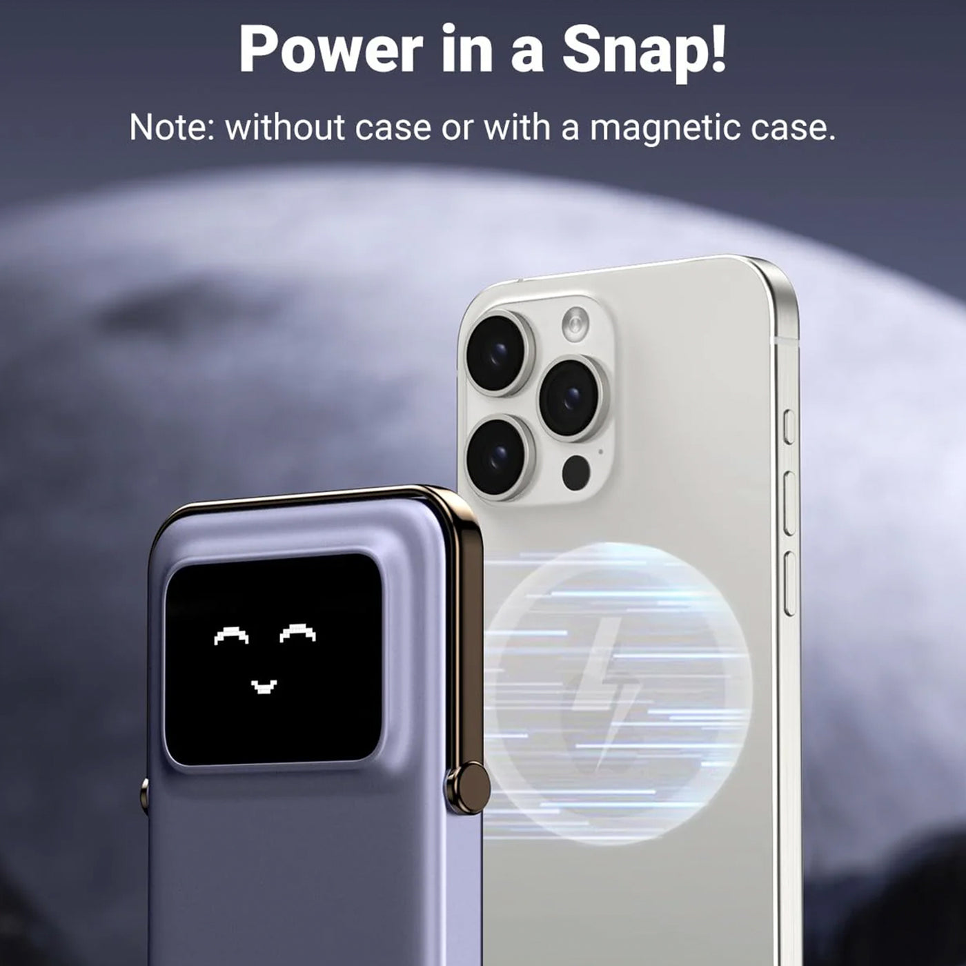 Cargador portátil Magnético Ugreen 5000mAh 20W Gray PB571 - Achorao