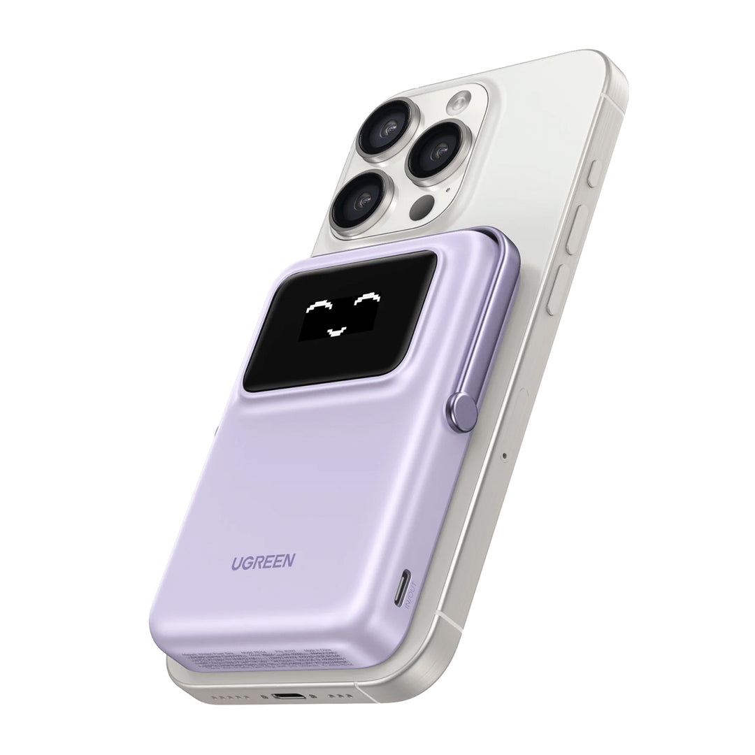 Cargador portátil Magnético Ugreen 5000mAh 20W Purple PB571 - Achorao