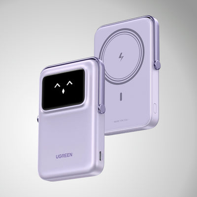 Cargador portátil Magnético Ugreen 5000mAh 20W Purple PB571 - Achorao