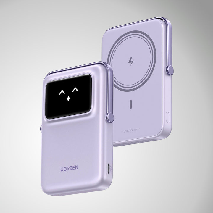 Cargador portátil Magnético Ugreen 5000mAh 20W Purple PB571 - Achorao