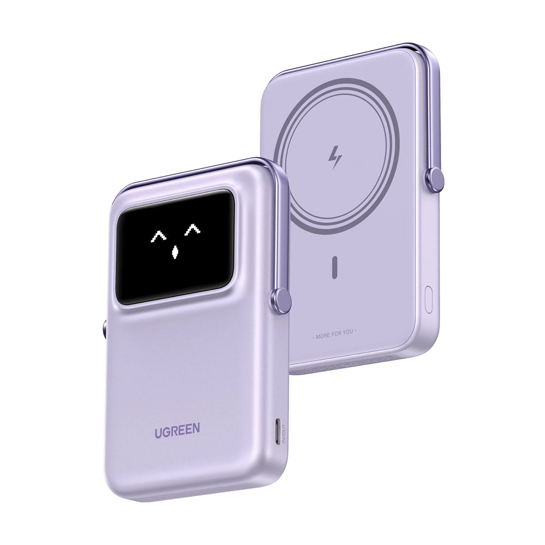 Cargador portátil Magnético Ugreen 5000mAh 20W Purple PB571 - Achorao