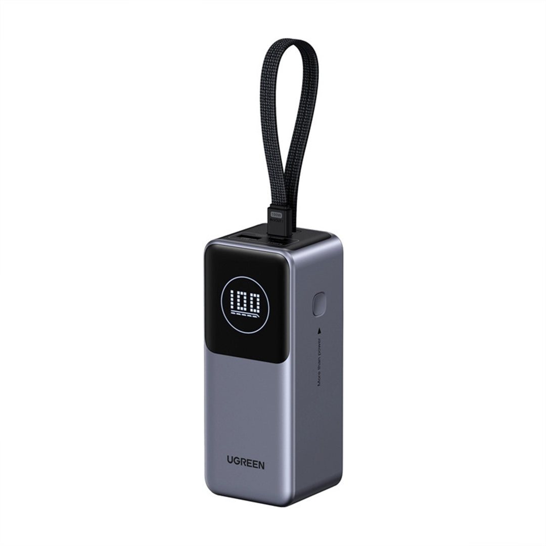 Batería Externa UGREEN de 130 W con cable integrado PB723 - Achorao