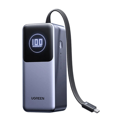 Batería Externa UGREEN de 130 W con cable integrado PB723 - Achorao