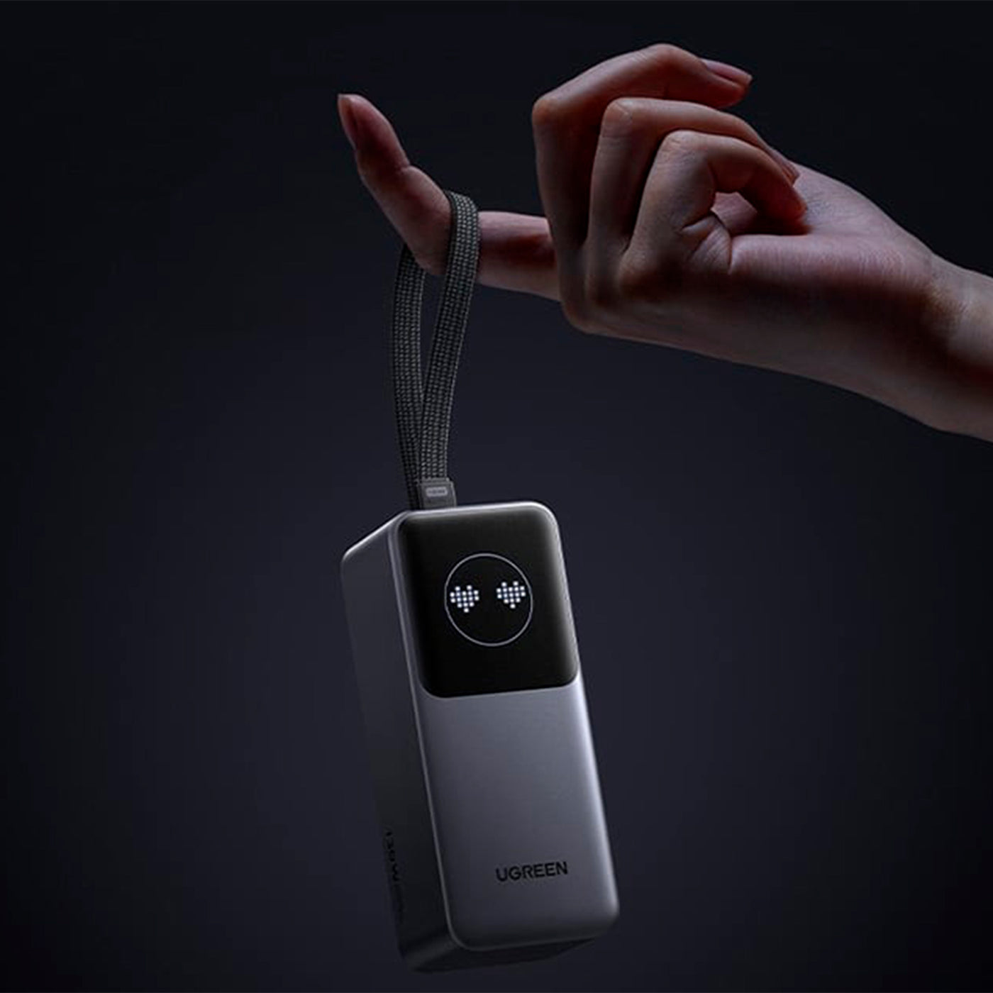 Batería Externa UGREEN de 130 W con cable integrado PB723 - Achorao