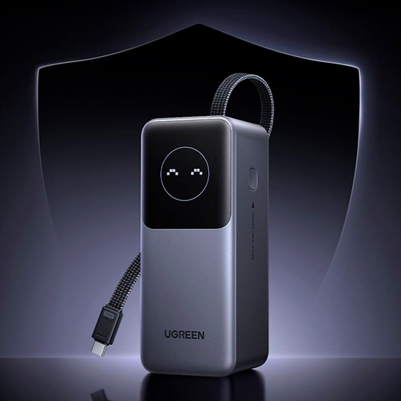 Batería Externa UGREEN de 130 W con cable integrado PB723 - Achorao