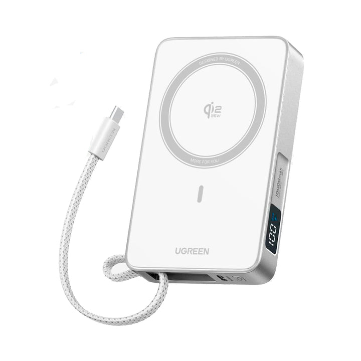 Power bank UGREEN inalámbrico MagFlow 30w 10000 mAh PB773