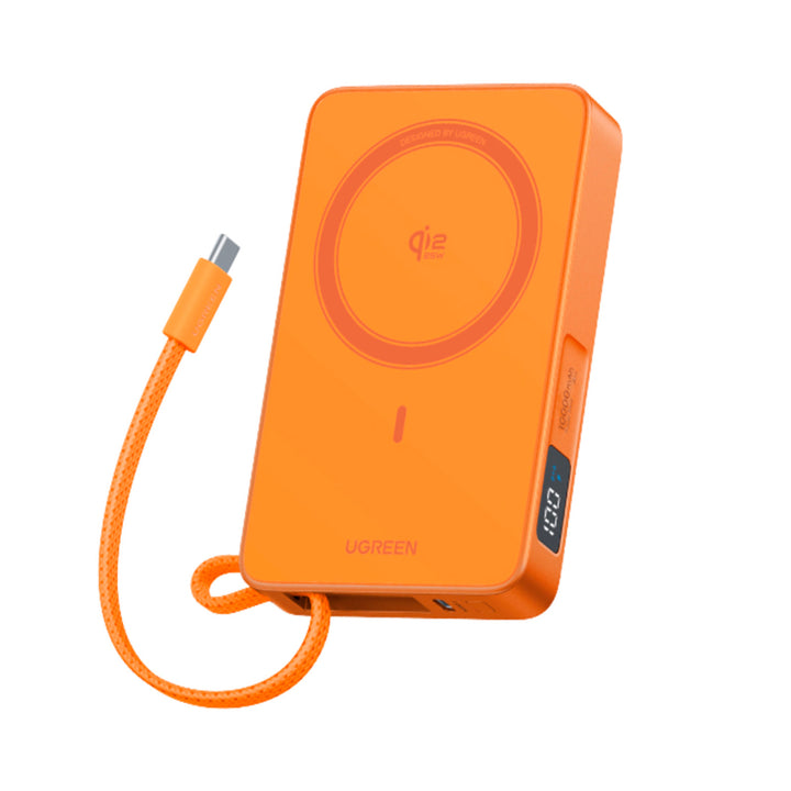 Power bank UGREEN inalámbrico MagFlow 30w 10000 mAh PB773