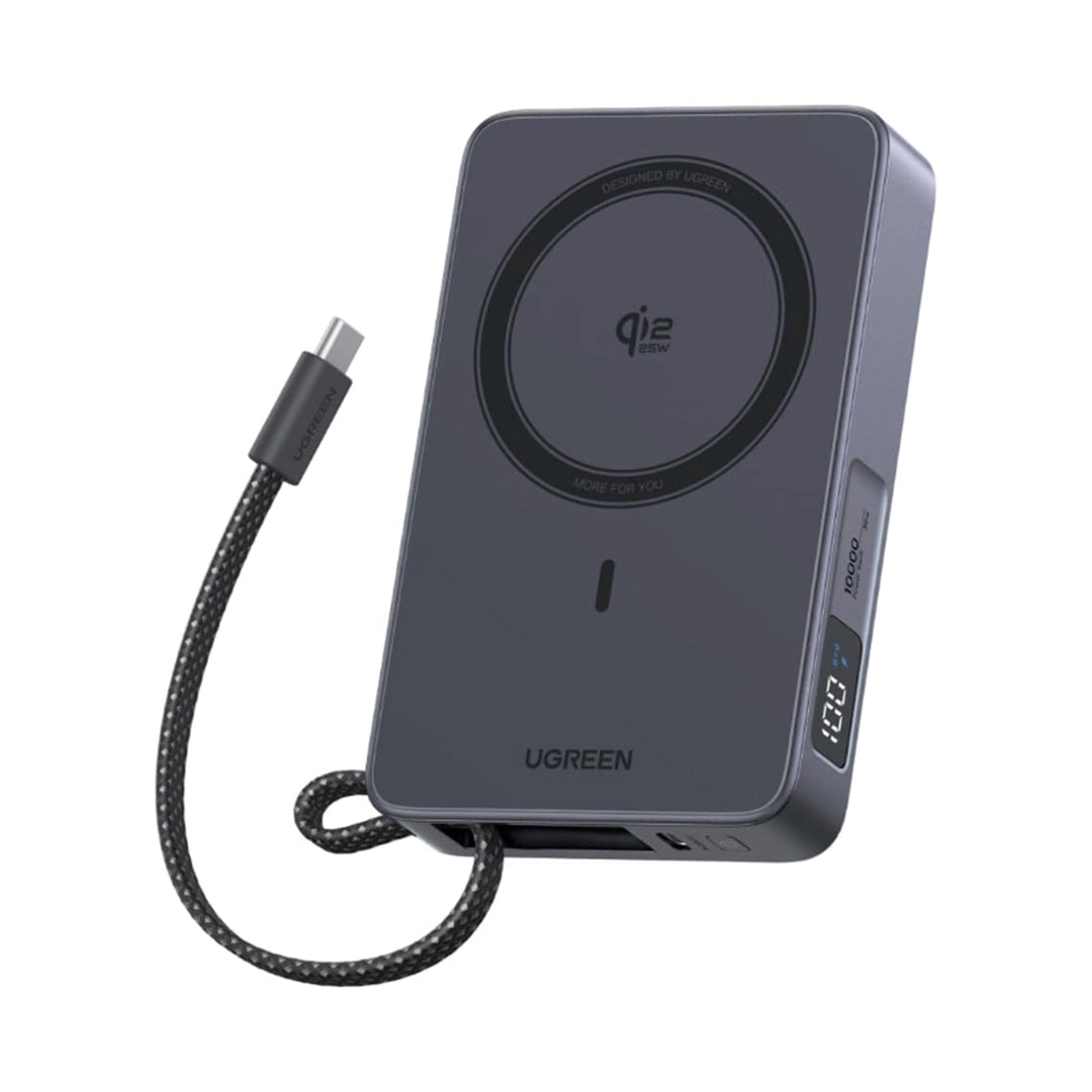 Power bank UGREEN inalámbrico MagFlow 30w 10000 mAh PB773
