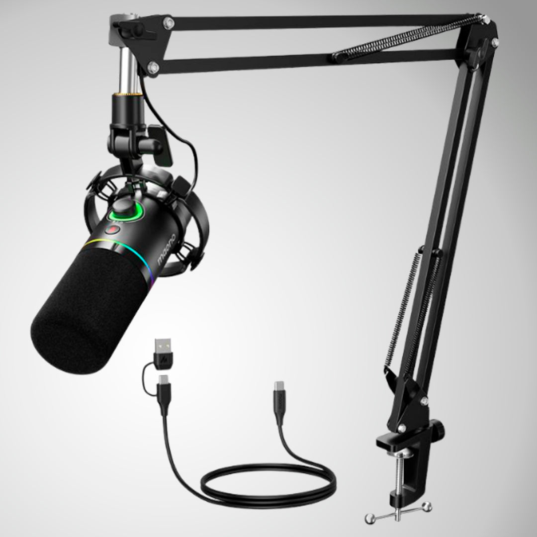 Micrófono Maono PS200XS USB/XLR, dinámico, para podcast y streaming - Achorao