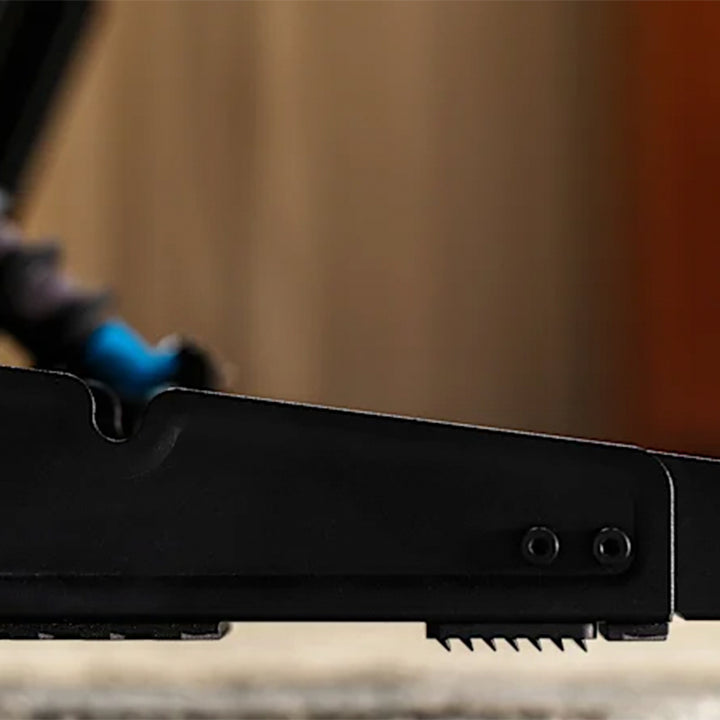 Logitech G RS pedal set with USB connection, featuring adjustable pedals for racing simulator setups.