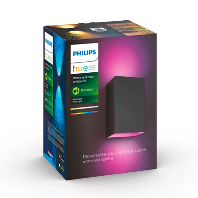 Aplique de pared para exterior Philips Hue Resonate - Achorao