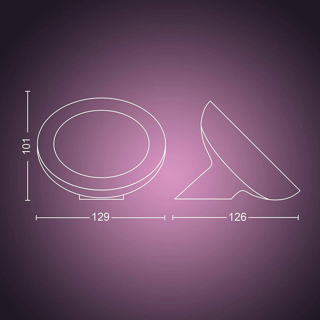 Bloom Lampara De Mesa Bloom Inteligente Led Philips Hue  Color - Achorao