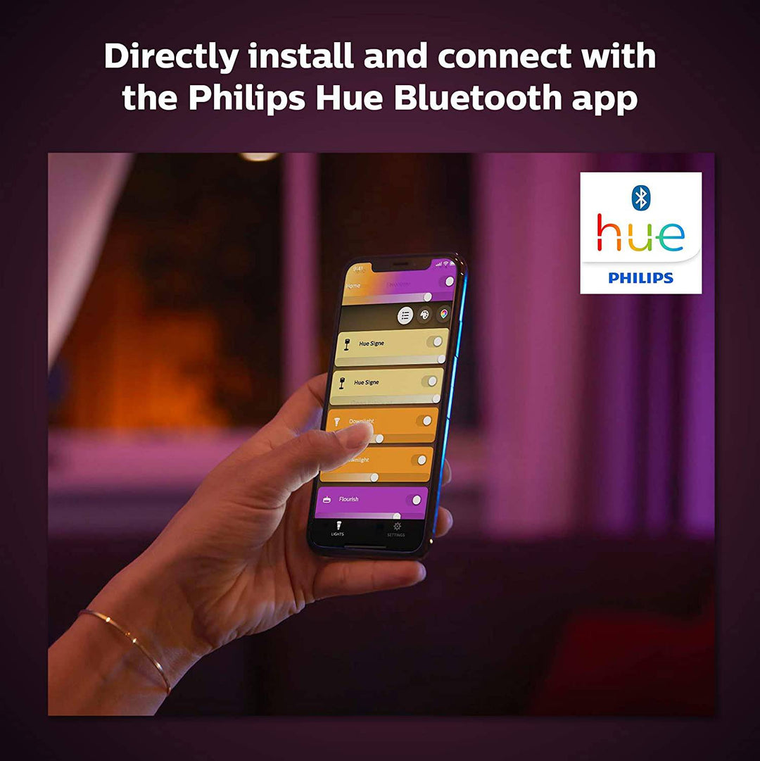 Bloom Lampara De Mesa Bloom Inteligente Led Philips Hue  Color - Achorao