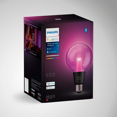 Bombilla inteligente G95 - E27 Philips Hue - Achorao