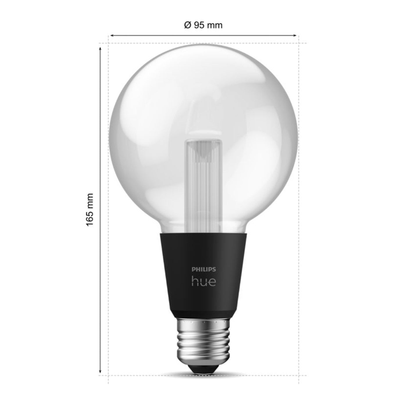 Bombilla inteligente G95 - E27 Philips Hue - Achorao