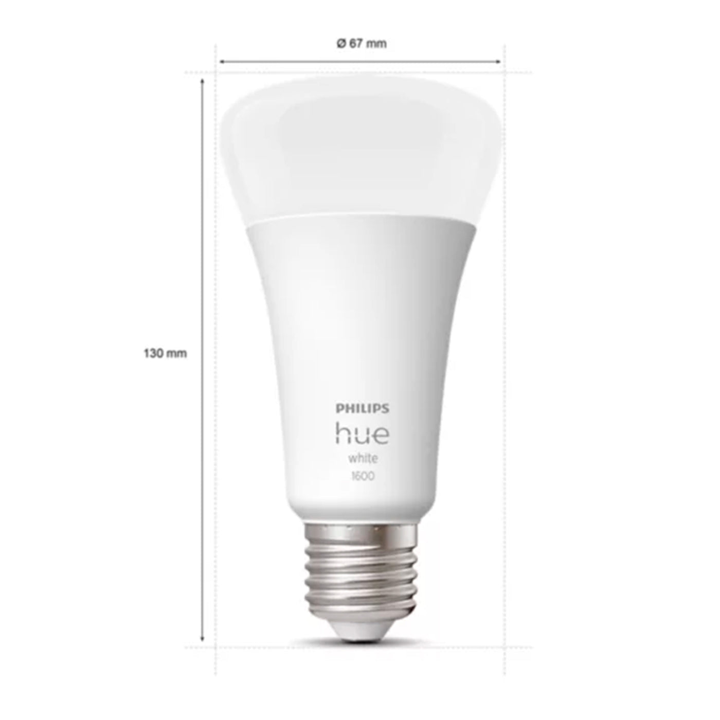 Bombilla LED Inteligente Philips Hue A67 E27 Luz Blanca Cálida a Fría - Achorao