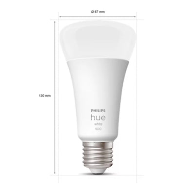 Bombilla LED Inteligente Philips Hue A67 E27 Luz Blanca Cálida a Fría - Achorao