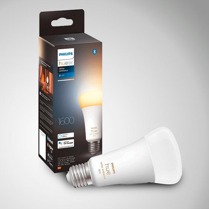 Bombilla LED Inteligente Philips Hue A67 E27 Luz Blanca Cálida a Fría - Achorao