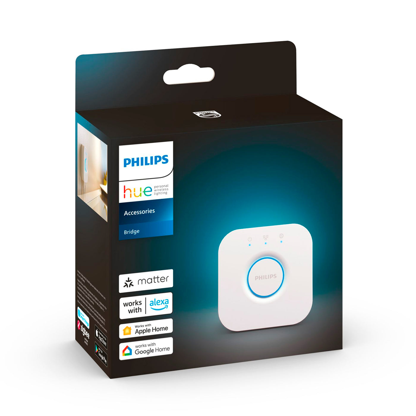 Controlador de luces Inteligente Bridge Philips Hue - Achorao
